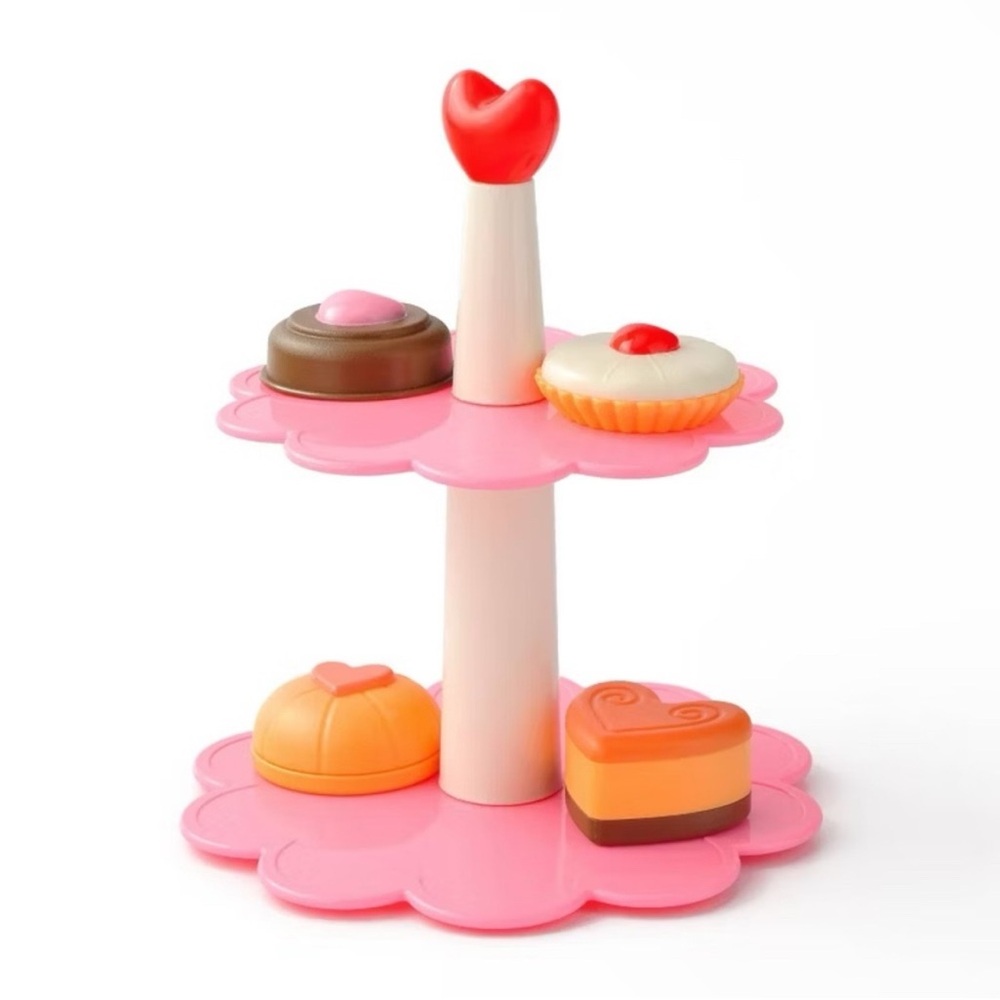 Target Bullseye Cake Stand Play Food Set Toy 🧁